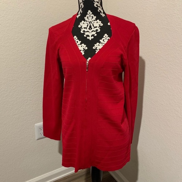 Lane Bryant Sweaters - Lane Bryant red cardigan NWT